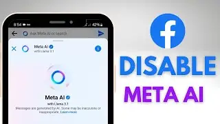 How to Remove Facebook Meta AI 2024 #ai #facebook #metaai