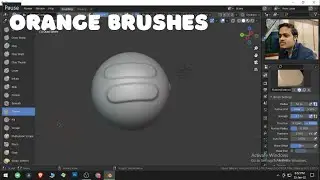 Blender Orange Brushes Blender Veda