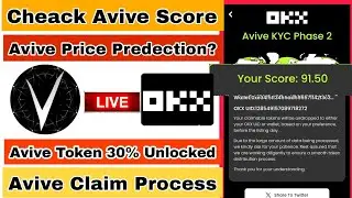 Avive Listing Price | Avive Price Predection | How To Cheack Avive Score | Avive New Update |
