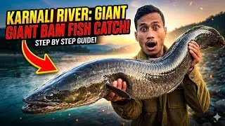 😍 one day fishing trip in nepal 🎣 #bamfishing #fish Fish Catch 🎣