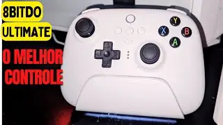 Melhor controle para PC! 8BitDo Ultimate 2.4g (Unboxing)