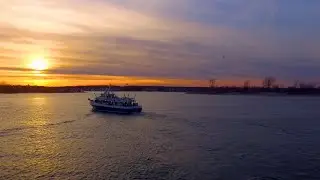 April Sunset at Manasquan Inlet