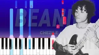 Chezile - Beanie (Piano Tutorial)