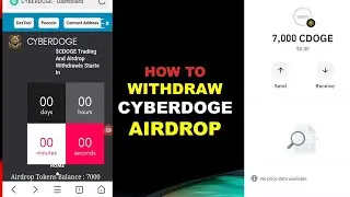 HOW TO WITHDRAW CYBERDOGE AIRDROPS INTO TRUST WALLET
