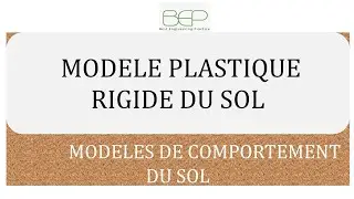 (2/5) Géotechnique - modèle plastique rigide du sol