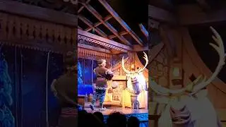 Reindeer (s) are better than people #shorts Frozen a Musical Invitation Show at Disneyland Paris