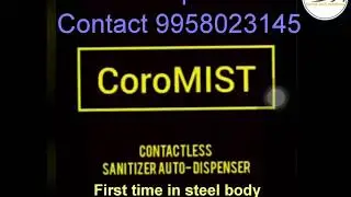 Automatic hand sanitizer dispenser |Contact for purchase|hand sanitizer dispenser