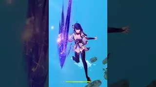 Raiden Shogun Plunging in a different way | Genshin Impact 
