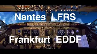 [X-Plane 11.53]  Nantes (LFRS) -  Frankfurt (EDDF) on VATSIM.