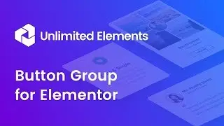 Button Group for Elementor Page Builder
