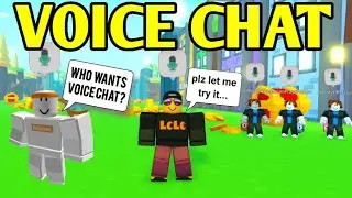 testing VOICE CHAT in Pet Simulator X... what could go WRONG!?