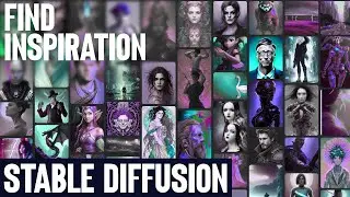 How To Find Inspiration For Stable Diffusion Prompts | Automatic1111 Lazy Tutorials
