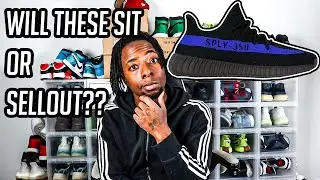WILL THESE SIT OR SELLOUT?! | Yeezy 350 Dazzling Blue Resell Prediction