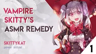 ASMR || Vampire Skitty's Remedy ~ soft brushies
