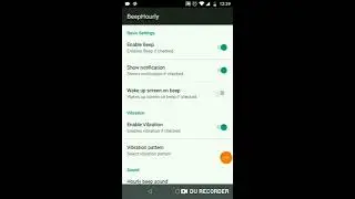 Beep hourly Android app - Your hourly chime app.