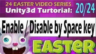 Unity3D Enable and Disable Mesh Rendered With  Key