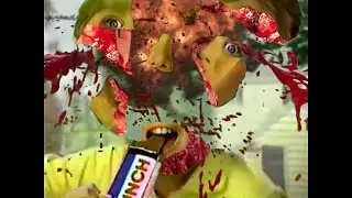 Nestle Crunch meme - head explosion