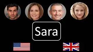 How to pronounce Sara