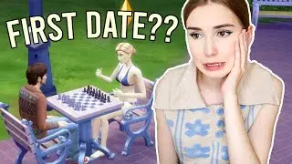 today I choose chaos *my sim went on a date*