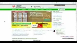 Lesson 8 :  VMware VCP Backup & Restore