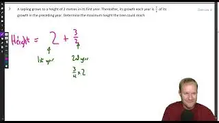 Grade 12 1.1 Sequences and Series Exercise 6 Question 7