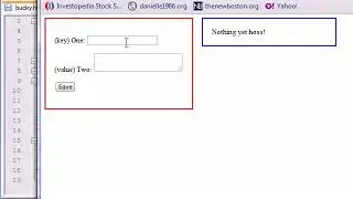 HTML5 - Tutorial 49 - Making the Web Storage Program Pretty