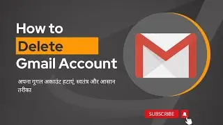 How to delete gmail account 2023 | step by step tutorial |