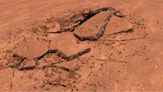 GROUND CRACK - TYFLOW SIMULATION + DOWNLOAD SCENE FILE
