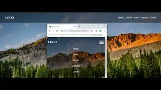 How to Create Responsive Navigation Bar using HTML and CSS