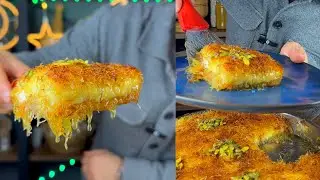 كنافة بالقشطة على طريقة بينو فود 😋👨🏻‍🍳#رمضان #حلويات