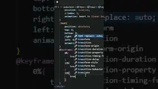 Heart pulsating using html & css #html #css #htmlcss #shorts #trendig #viralvideo #tutorial