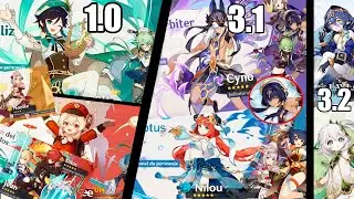 ✨TODOS LOS BANNERS DE GENSHIN IMPACT(PERSONAJES)✨1.0 a la 3.1
