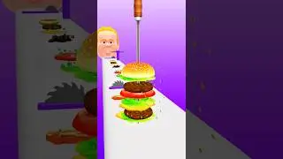 XXL Sandwich 🍔|| Make Extra Large Hamburger Cheese Burger part 118 #xxlsandwich #viral #shortsvideo