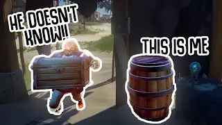 How to use BARREL DISGUISE emote in Sea of Thieves
