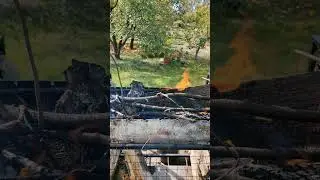 костер со звуком