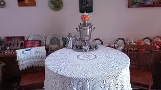 Wonderful tablecloth!!! And my new items for the week!!!