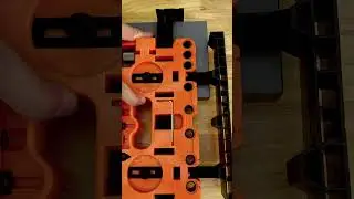 Use Blum's Universal Boring Template to predrill LEGRABOX front fixing brackets