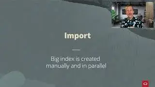 Faster index creation during a Data Pump import job