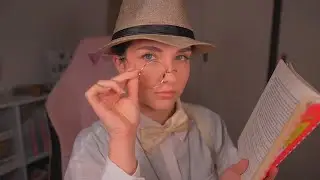 ASMR Eres AYUDANTE del DETECTIVE 🕵️‍♂️ Te lee un caso que debes resolver  | Lonixy ASMR