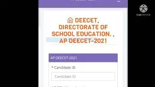 AP DEECET 2021 2nd counselling start now registration application web option
