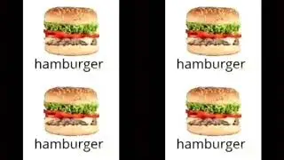 HAMBURGER over one million times