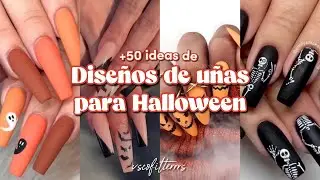 +50 diseños de uñas para Halloween♥︎