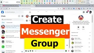 Create a Facebook Messenger Group from Laptop & PC | Step-by-Step Guide Like a Pro (2025 Update)