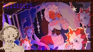 ◯ ☽ ◑ ● Lunar stage ● ◐ ❨ ◯ redraw + speedpaint + silly accordeon thingy