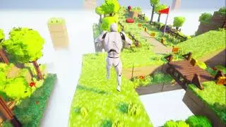 Unreal Engine 4 - Cube World - Free December 2022 Content