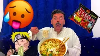 لما تجيب الاندومي الكوري وابوك ياكل منه🌶🥵 | فريوكي