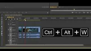 Trim Next/Prev Edit to Playhead - Premiere Pro CC Keyboard shortcut