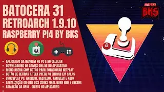 Batocera 31 : Com Retroarch 1.9.10 e Aplicativo atualizar cores e outras funcionalidades !