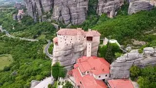 Μια βόλτα στα Μετέωρα | Meteora Monasteries - Greece Full HD Video (DJI Drone)