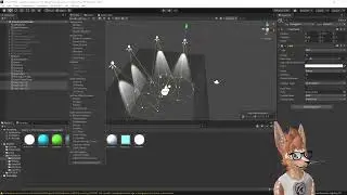 Baking Lights in Unity - VRC World Baking - Basic Lights in Unity. - EIN